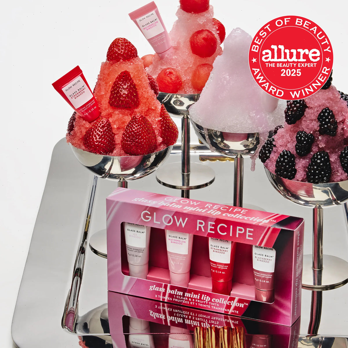 Mini Glass Balm Lip Treatment Collection